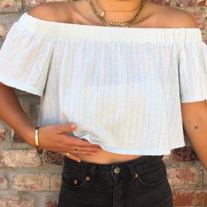 Urban Outfitters off the shoulder top